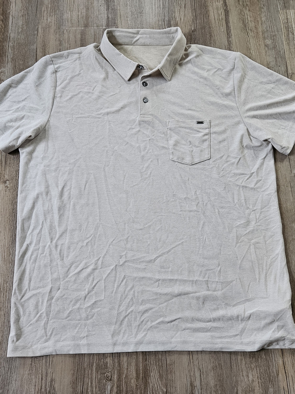 Vuori Men's Short-Sleeve Ace Knit Golf Polo Shirt XXL Stretch Performance